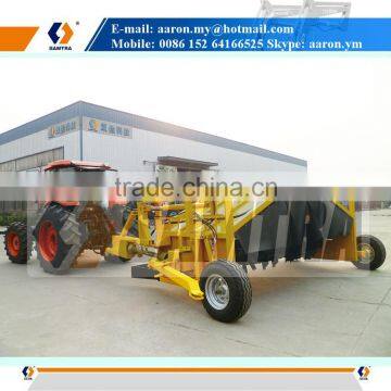 Towable Compost Turner, Organic Fertilizer Composter