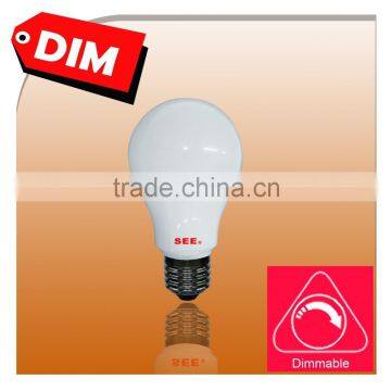 2014 New Brightness Alu & Plastic LED Bulb e27 7w 360 degree 9w 11W with CE RoHS