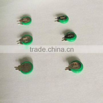 1.2v 20mah ni-mh button cell battery 20h nimh with solder tabs