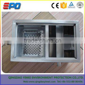 Stainless Steel Portable Grease Trap for Fast Food Restaurant