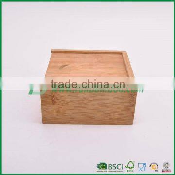 Dry eco-friendly bamboo storage box for jewlery valuables