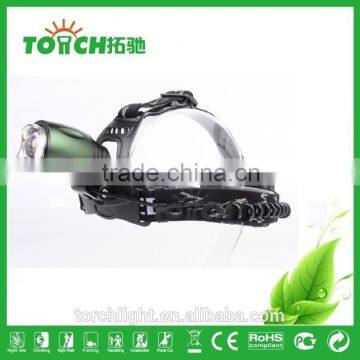 CRE E XM-L T6 LED Rechargeable Headlamp Headlight 2000LM with Car/AC Charger LED Rechargeable Adjustable headlamp Headlight