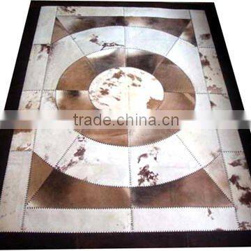 Patchwork Leather Rugs M-21 photo-2