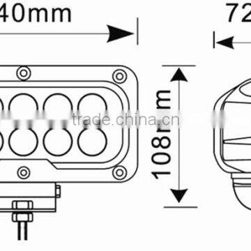 10Pcs Led 30W Work Spot Light Auxiliary Driving Lamp For 4x4 Jee-p Cabin/UTE/SUV/ATV/Truck/Car/Boat/Fishing Excavator/engineer photo-6