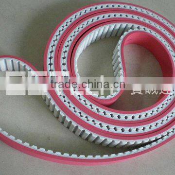 PU Timing Belt Coated With 4mm Red Rubber