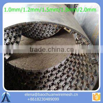 309 Hex mesh Grid refractory lining