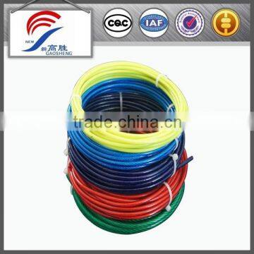 3mm nylon coated galvanized steel wire rope