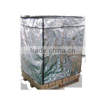 Aluminium foil woven pallet reflecive covers guangzhou