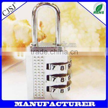 2015 new high quality zinc alloy combination padlock factory direct sale CH-17E