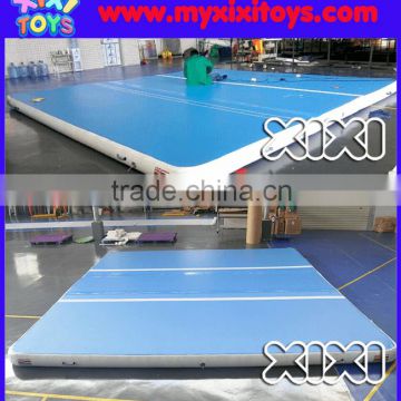 XIXI cheerleading inflatable gym air mat, inflatable jumping mat, cheap gymnastic mats for sale