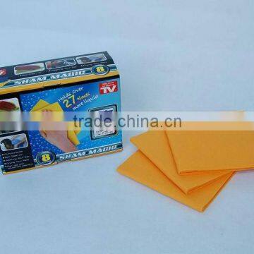Sham Magic Cleaning Cloth ( Shammy, Shamwow, Germany Nonwoven)