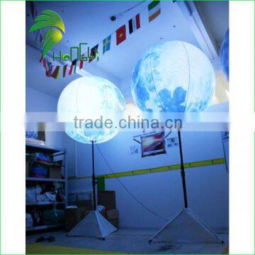 Customized PVC Inflatable Standing Tripod Lighting Ball / Inflatable Ball With LED Light / Inflatable Light photo-2