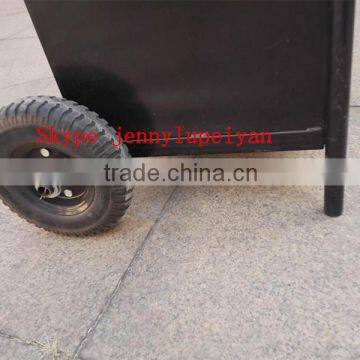heavy duty iron wooden fire carriage hand cart TC1505