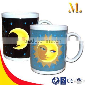 MLB-1617 11oz Moon into Sun Color Changing Mug customized magic heat sensitive mug