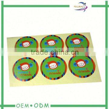 oem paper printing label fabric