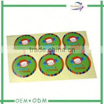 Oem Paper Printing Label Fabric