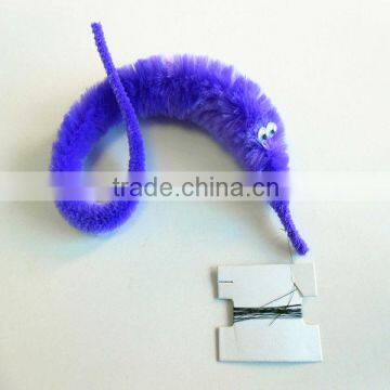 Education Craft Gift 9inch Blue magic worm For Kids