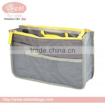 600D nylon handbag organizer with compartment