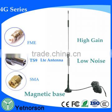 ISO9001 low price tower 4g lte antenna 600-2700mhz ts9 4g lte antenna with magnetic base