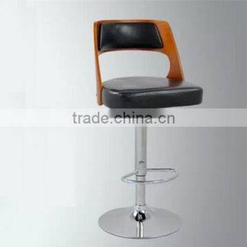 Simple Wood fashionable Roating Bar Chair Y205