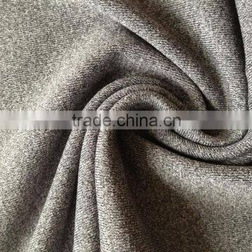 polyester spandex four way stretch jersey fabric CD yarn cation poly heather color sport wear fabric spandex jersey fabric                        
                                                                                Supplier's Choice