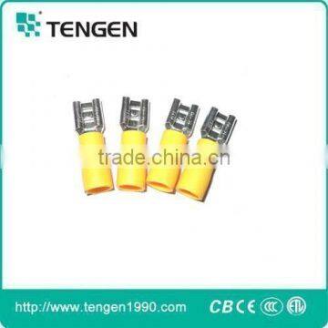 CE insulated male disconnects / fork terminal/ brass terminal