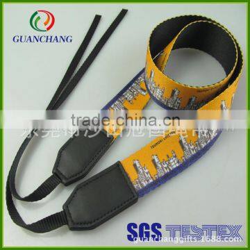 Manufactory Fashion China OEM Manufacturer Cotton Colorful Soft Camera Strap