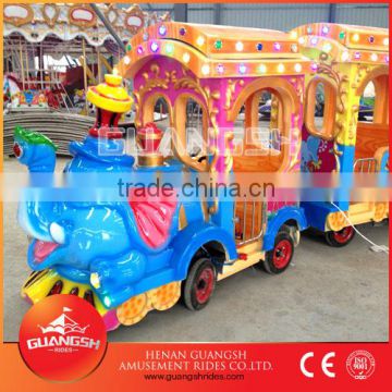 Most popular! Professional kids amusement park electric trains for sale