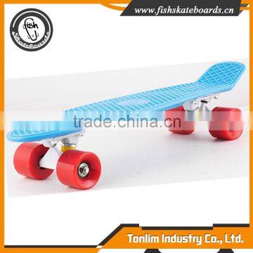 3.125" aluminium alloy Truck fish plastic transparent skateboard