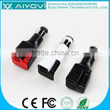 Mobile Phone Accessories 2015 Universal 2.1A And 1A Usb Car Charger