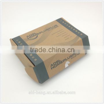 Color kraft paper pizza box type mailer box packaging