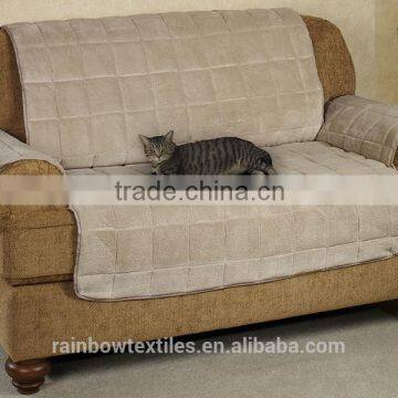 best price universal plain quilted furniture cover