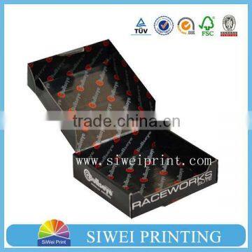 Custom printed corrugated carton box for shipping, box corrugated ,with logo silver hot stamping                        
                                                Quality Choice