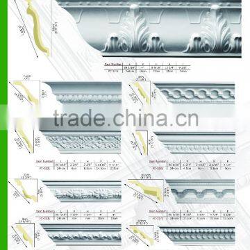 2015 High Quality Good Price Beautiful New Modern Luxury pu Decorative Wood Moulding photo-2