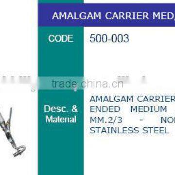 amalgam carrier medium jumbo , amalgam carrier, dental instruments