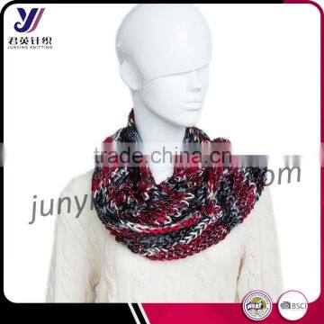 Custom-made printed wool felt scarf knit fashionable scarf with butt infinity loop scarf factory wholesale sales (accept custom)