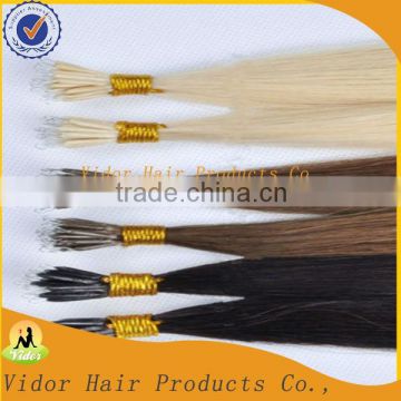 Wholesale Human Hair Products Manufacturers 100% Remy Brazilian Nano Hair Products