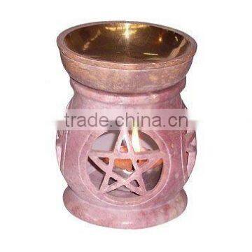 Soap stone Incense Oil Burner ~ Aroma Diffuser ~ Aroma Lamp ~ Air Freshener Oil Burners~ Oil Lamps