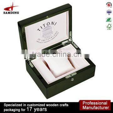Retail watch box for single watch