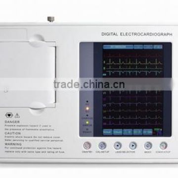 CE and Rohs Approved Portable 12 Lead holter monitor ecg, Sale price of ecg machine telemetry with bluetooth