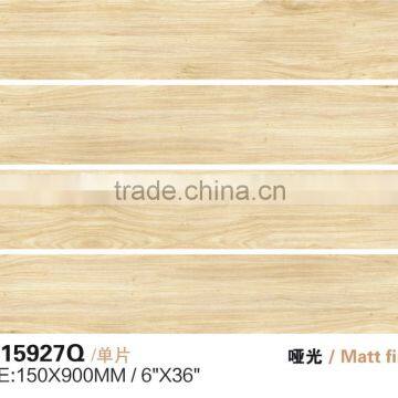 High Grade Rustic Wood Grain Porcelain Floor tiles and Wall Tiles 150x900mm