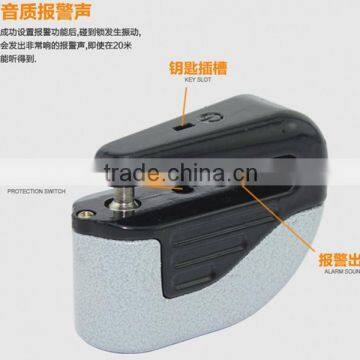 Motorcycle Bike Sturdy Wheel Disc Brake Lock Security Safety Alarm + Key Bicycle Lock With Alarm