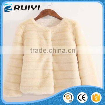 Children Winter Fur Clothes, Faux Fur Coat for Girl