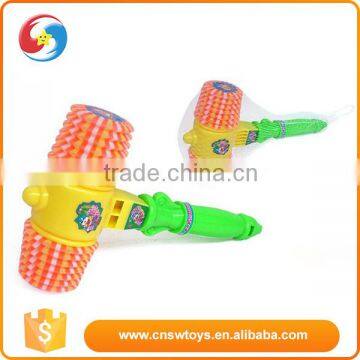 2016 hot sale kids plastic Christmas ring hammer toy