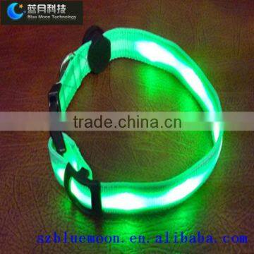 high quality Glowing led dog collar