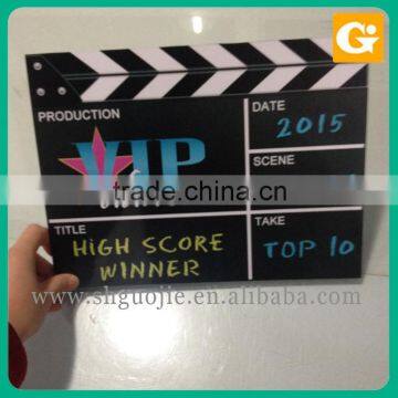 Waterproof Foam Hanging Poster Film Clapper Board printing