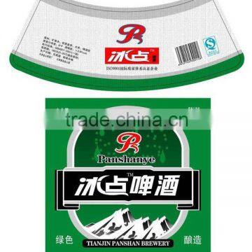 excellent labelability metallized foil paper for beer label