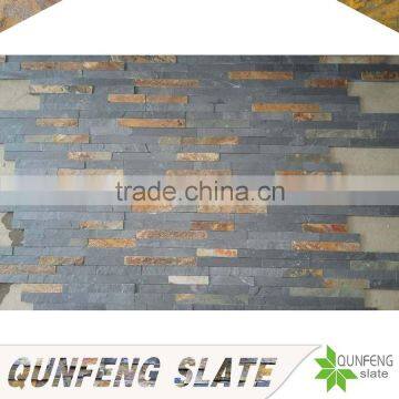 hot sale and natural Chinese split surface black and rusty slate stone veneer panels lowes