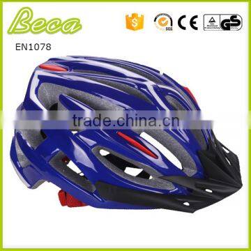 In Mold PC Shell With Visor Racing Bike Helmet photo-3