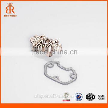 Brand logo metal tag small metal logo name plate